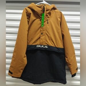 BULA Men’s XL 20K Waterproof Insulated Ski Snowboard Anorak Jacket
Brown Black